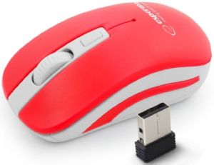 ESPERANZA EM126WR WIRELESS OPTICAL MOUSE 4D 2.4GHZ URANUS RED/WHITE ESPERANZA EM126WR WIRELESS OPTICAL MOUSE 4D 2.4GHZ URANUS RED/WHITE