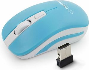 ESPERANZA EM126WB WIRELESS OPTICAL MOUSE 4D 2.4GHZ URANUS BLUE/WHITE