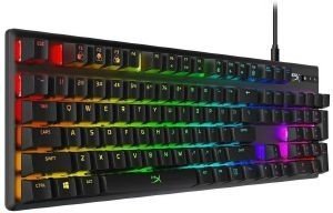  HYPERX HX-KB6BLX-US ALLOY ORIGINS RGB MECHANICAL GAMING KEYBOARD HX BLUE SWITCHES