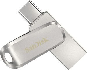 SANDISK SDDDC4-064G-G46 ULTRA DUAL DRIVE LUXE 64GB USB 3.1 TYPE-C/TYPE-A FLASH DRIVE