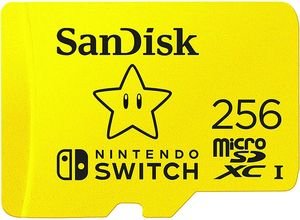 SANDISK NINTENDO SWITCH SDSQXAO-256G-GNCZN 256GB MICRO SDXC U3