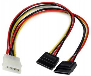 LANBERG CABLE POWER SUPPLY MOLEX(M) - SATA(F) X2 30CM