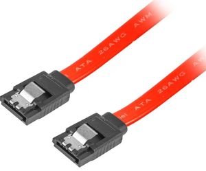 LANBERG CABLE SATA III (6GB/S) 50CM METAL CLIPS