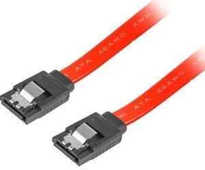 LANBERG CABLE SATA III (6GB/S) 50CM METAL CLIPS LANBERG CABLE SATA III (6GB/S) 50CM METAL CLIPS