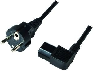 LOGILINK CP118 POWER CORD SCHUKO STRAIGHT - C13 90 3M BLACK