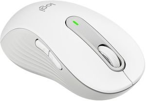 LOGITECH 910-006240 SIGNATURE M650 WIRELESS MOUSE LEFT-HANDED LARGE OFF-WHITE