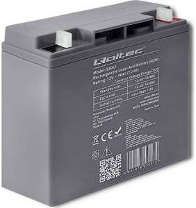 QOLTEC 53047 AGM BATTERY 12V 18AH MAX. 270A