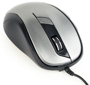 GEMBIRD MUS-6B-01-BG OPTICAL MOUSE BLACK/SPACEGREY