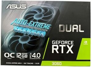 VGA ASUS DUAL OC GEFORCE RTX 3060 DUAL-RTX3060-O12G-V2 12GB GDDR6 PCI-E RETAIL