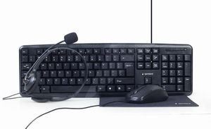 GEMBIRD KBS-UO4-01 4-IN-1 OFFICE KIT US LAYOUT GEMBIRD KBS-UO4-01 4-IN-1 OFFICE KIT US LAYOUT