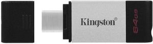 KINGSTON DT80/64GB DATATRAVELER 80 64GB USB 3.2 TYPE-C FLASH DRIVE