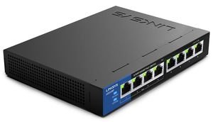 LINKSYS LGS108P 8-PORT DESKTOP GIGABIT POE SWITCH