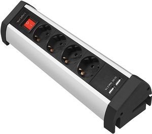 LOGILINK LPS236U SOCKET OUTLET 4-WAY WITH 2X USB 1.4M