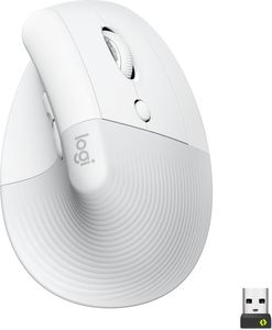 LOGITECH 910-006475 LIFT VERTICAL ERGONOMIC WIRELESS MOUSE OFF-WHITE