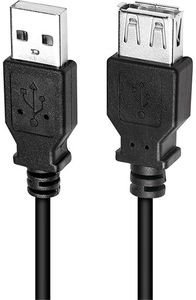 LOGILINK CU0011B USB 2.0 EXTENSION CABLE MALE/FEMALE 3M BLACK LOGILINK CU0011B USB 2.0 EXTENSION CABLE MALE/FEMALE 3M BLACK