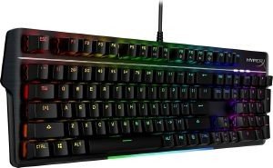  HYPERX HKBM1-R-US/G ALLOY MKW100 MECHANICAL GAMING KEYBOARD HX RED SWITCHES