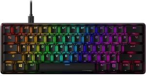 ������������ HYPERX ALLOY ORIGINS 60 RGB MECHANICAL GAMING KEYBOARD HX AQUA SWITCHES