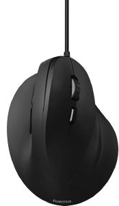 HAMA 182698 VERTICAL ERGONOMIC EMC-500 MOUSE BLACK HAMA 182698 VERTICAL ERGONOMIC EMC-500 MOUSE BLACK