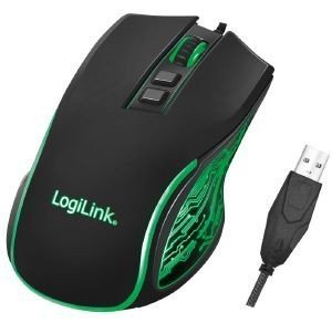 LOGILINK ID0207 USB GAMING MOUSE 3600DPI BLACK