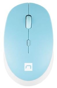 NATEC NMY-1963 HARRIER 2 1600DPI BLUETOOTH 5.1 MOUSE WHITE-BLUE