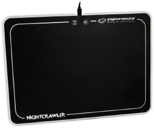ESPERANZA EGP104 NIGHTCRAWLER ILLUMINATED GAMING MOUSE PAD ESPERANZA EGP104 NIGHTCRAWLER ILLUMINATED GAMING MOUSE PAD