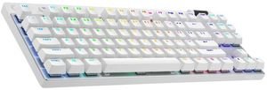 LOGITECH 920-012148 G PRO X TKL LIGHTSPEED GAMING KEYBOARD WHITE TACTILE