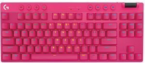 LOGITECH 920-012159 G PRO X TKL LIGHTSPEED GAMING KEYBOARD MAGENTA TACTILE