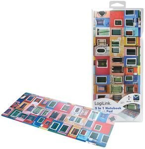 LOGILINK ID0167 3-IN-1 NOTEBOOK MOUSEPAD LOGILINK ID0167 3-IN-1 NOTEBOOK MOUSEPAD