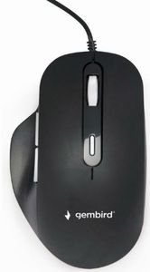 GEMBIRD MUS-6B-02 OPTICAL LED MOUSE USB BLACK GEMBIRD MUS-6B-02 OPTICAL LED MOUSE USB BLACK