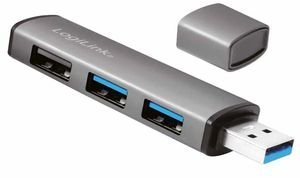 LOGILINK UA0395 USB 3.2 3-PORT HUB WITH ALUMINIUM CASING
