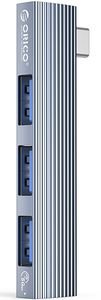 ORICO AH-W13-GY-BP HUB USB-C TO 1XUSB 3.1 2XUSB 2.0 5GBPS FOR LAPTOP GRAY ORICO AH-W13-GY-BP HUB USB-C TO 1XUSB 3.1 2XUSB 2.0 5GBPS FOR LAPTOP GRAY