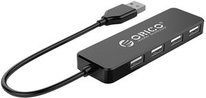 ORICO ADAPTER HUB USB TO 4XUSB BLACK