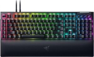 RAZER BLACKWIDOW V4 PRO - GAMING MECHANICAL RGB KEYBOARD - YELLOW SILENT SWITCHES - MACROS RAZER BLACKWIDOW V4 PRO - GAMING MECHANICAL RGB KEYBOARD - YELLOW SILENT SWITCHES - MACROS