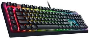 RAZER BLACKWIDOW V4 X - RGB GAMING MECHANICAL KEYBOARD - MACRO KEYS - YELLOW LINEAR SWITCHES RAZER BLACKWIDOW V4 X - RGB GAMING MECHANICAL KEYBOARD - MACRO KEYS - YELLOW LINEAR SWITCHES