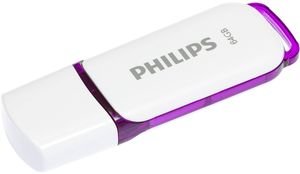 PHILIPS SNOW EDITION 64GB USB 2.0 FLASH DRIVE MAGIC PURPLE FM64FD70B/00 PHILIPS SNOW EDITION 64GB USB 2.0 FLASH DRIVE MAGIC PURPLE FM64FD70B/00