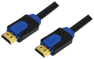 LOGILINK CHB1103 HDMI HIGH SPEED WITH ETHERNET V1.4 CABLE GOLD PLATED 3M BLACK LOGILINK CHB1103 HDMI HIGH SPEED WITH ETHERNET V1.4 CABLE GOLD PLATED 3M BLACK