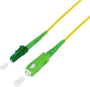 LOGILINK FIBER SIMPLEX PATCH CORD OS2 SM G.657.A2 SC/APC TO SC/APC 15 M