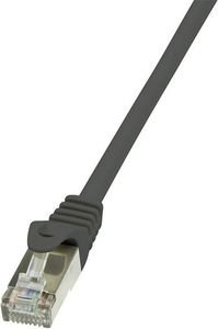 LOGILINK PATCH CABLE CAT.5E F/UTP 10M BLACK LOGILINK PATCH CABLE CAT.5E F/UTP 10M BLACK