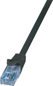 LOGILINK PATCH CABLE CAT.6A U/UTP, BLACK, 5M LOGILINK PATCH CABLE CAT.6A U/UTP, BLACK, 5M
