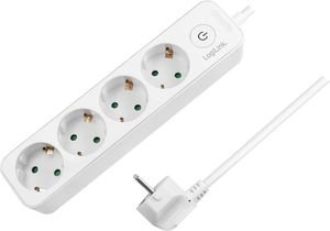 LOGILINK LPS245 SOCKET OUTLET 4-WAY WITH SWITCH 1.5M WHITE LOGILINK LPS245 SOCKET OUTLET 4-WAY WITH SWITCH 1.5M WHITE