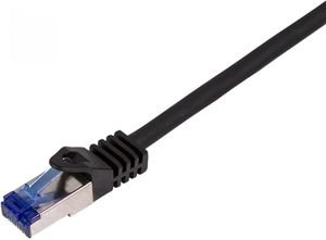 LOGILINK PATCH CABLE CAT.6A S/FTP ULTRAFLEX 3P/GHMT CERTIFIED, BLACK 1.5M LOGILINK PATCH CABLE CAT.6A S/FTP ULTRAFLEX 3P/GHMT CERTIFIED, BLACK 1.5M