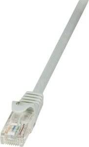 LOGILINK PATCH CABLE CAT.6 U/UTP GREY 15M ECONLINE
