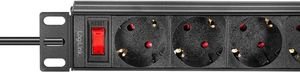 LOGILINK PDU4B01 4X GERMAN SOCKETS WITH SWITCH