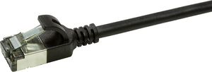 LOGILINK PATCH CABLE CAT.6A TPE SLIMLINE BLACK 5M LOGILINK PATCH CABLE CAT.6A TPE SLIMLINE BLACK 5M
