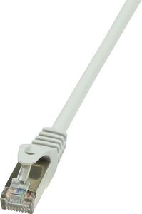 LOGILINK PATCH CABLE CAT.6 F/UTP, GREY, 15M, ECONLINE LOGILINK PATCH CABLE CAT.6 F/UTP, GREY, 15M, ECONLINE