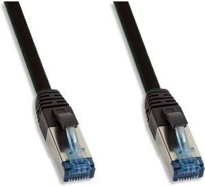 LOGILINK PATCH CABLE CAT.6A S/FTP - PUR  7,50M, BLACK