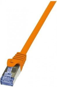LOGILINK PATCH CABLE CAT.6A S/FTP ORANGE 0,25M, PRIMELINE LOGILINK PATCH CABLE CAT.6A S/FTP ORANGE 0,25M, PRIMELINE