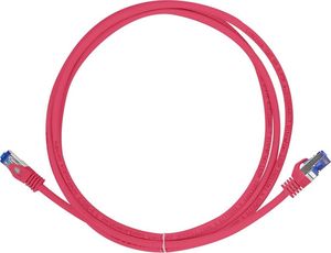 LOGILINK PATCH CABLE CAT.6A S/FTP ULTRAFLEX 3P/GHMT CERTIFIED, RED 0.5M LOGILINK PATCH CABLE CAT.6A S/FTP ULTRAFLEX 3P/GHMT CERTIFIED, RED 0.5M
