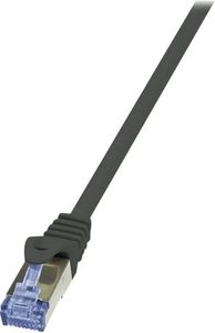 LOGILINK PATCH CABLE WITH CAT.7 BLACK 0,5M LOGILINK PATCH CABLE WITH CAT.7 BLACK 0,5M