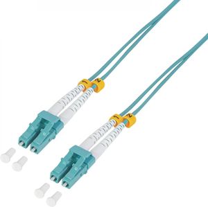 LOGILINK FIBER PATCH CORD OM3 LC-LC 2M DUPLEX LOGILINK FIBER PATCH CORD OM3 LC-LC 2M DUPLEX